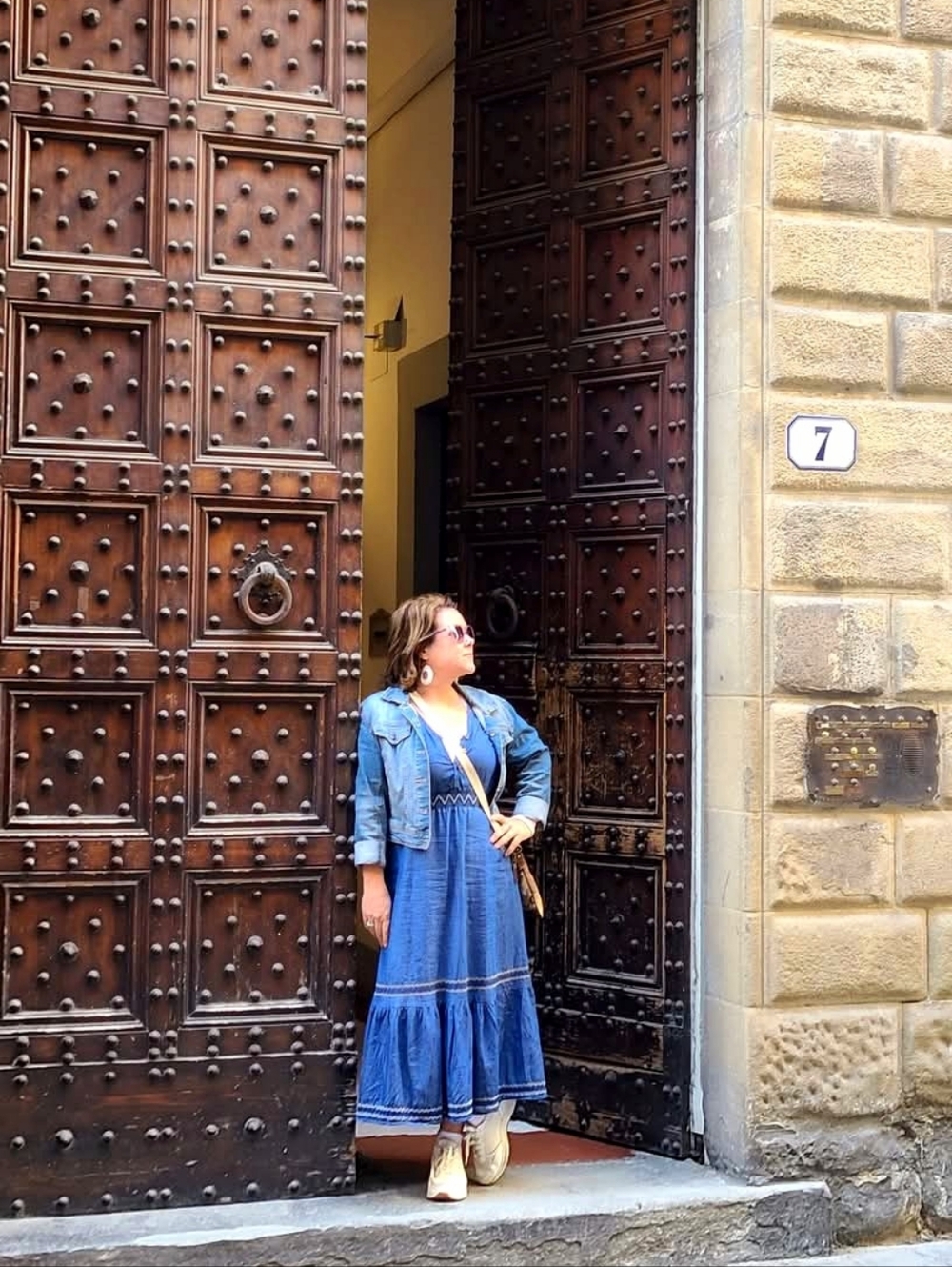 Anthropologie LAPIS Tiered Denim Maxi Dress - Picture 2 of 7